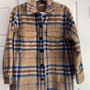 Faherty Womens shirt jacket size small
